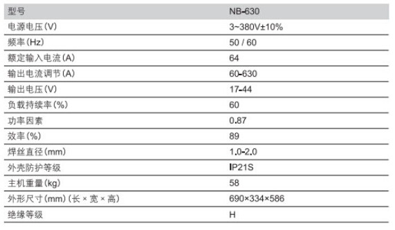 上海通用nb-630逆变式半自动气体保护焊机套机,380v电源适用,气保焊