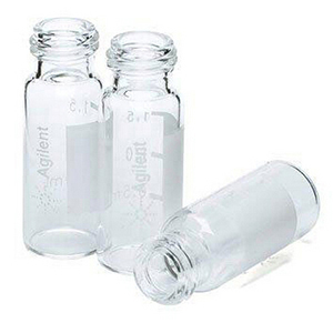 安捷伦 去活性广口螺纹口瓶，透明，硅烷化，2ml, 100/包，5183-2070 售卖规格：100个/包