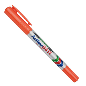 旗牌/Artline 小双头油性记号笔，EK-041T 橙 0.4-1.0mm 售卖规格：1支