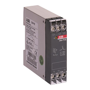 ABB 监测继电器，CM-PVE, 1no, w/o neutral mon, 320-460VAC 售卖规格：1只