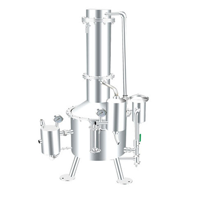 不锈钢塔式重蒸馏水器，50升/小时，申安，SHZ32-50