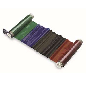 贝迪/BRADY BBP85四色色带，黑/红/蓝/绿，6.25"×200'，嵌板15"，13535 售卖规格：1卷