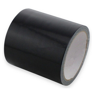 安赛瑞 地板划线胶带，高性能自粘性PVC材料，75mm×22m，黑色，15587 售卖规格：1卷