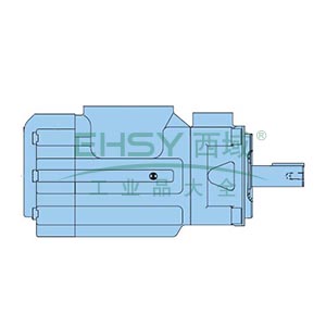 派克/Parker 双联定量叶片泵，T6CCW 010 005 2R00 C100 重载轴 售卖规格：1个