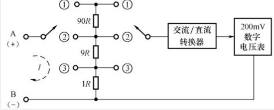 数字万用表测量电压原理及使用方法