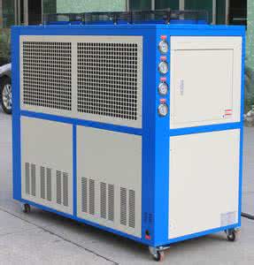 风冷式工业冷水机的产品特点及机组结构介绍