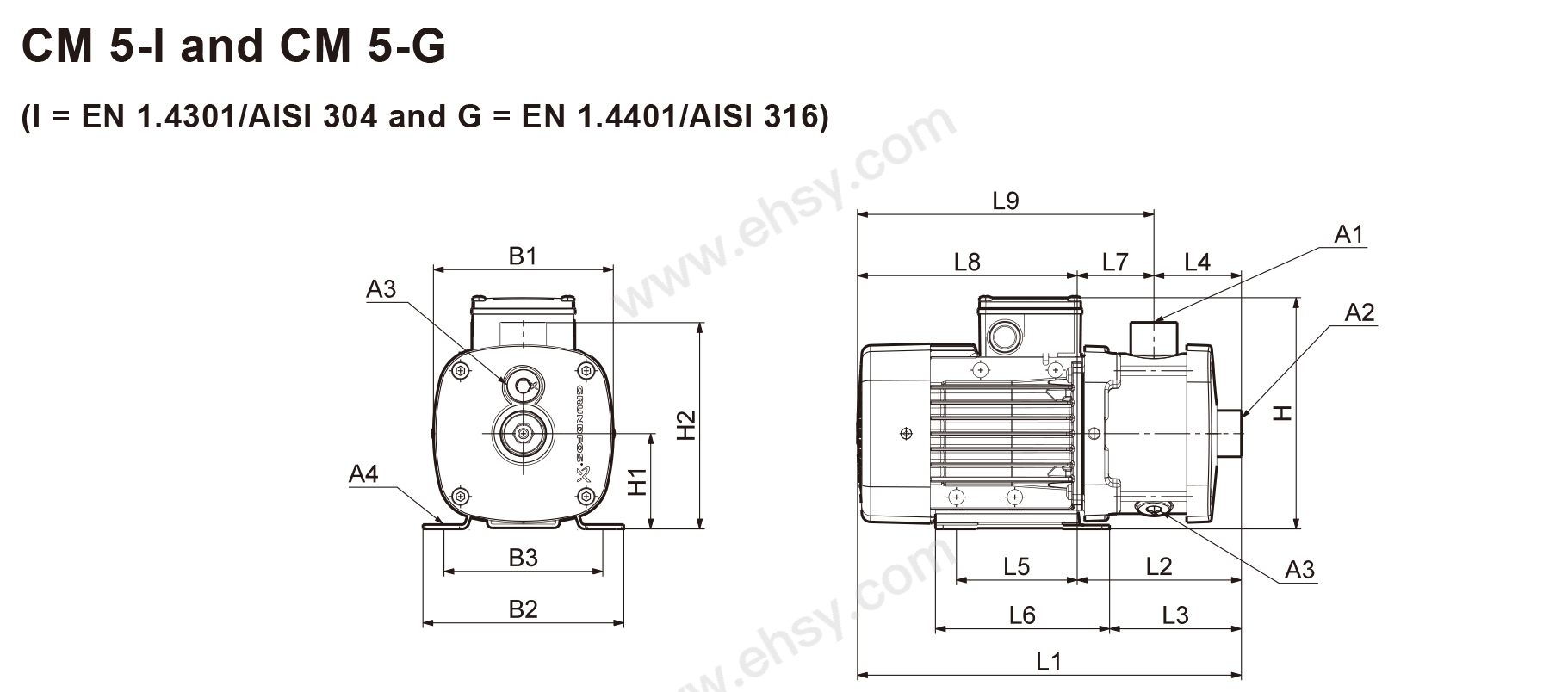 Grundfos Cm A R G E Aqqe F A A N Cm