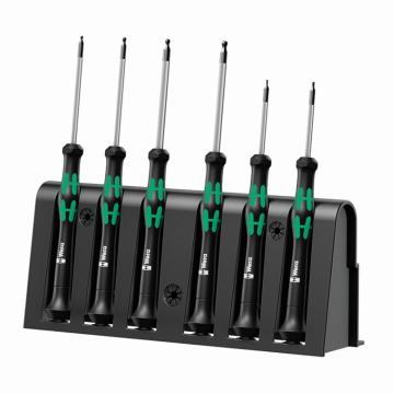 维拉/wera 2052/6精密螺丝刀组套，组套2052Micro，5118156001 售卖规格：6套/套