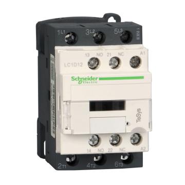 施耐德电气 TeSys D系列三极交流控制接触器，LC1D18U7C 18A，240V，三极 售卖规格：1个
