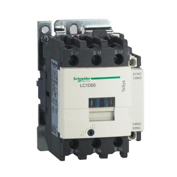 施耐德电气 TeSys D系列三极交流控制接触器，LC1D80E7C 80A，48V，三极 售卖规格：1个