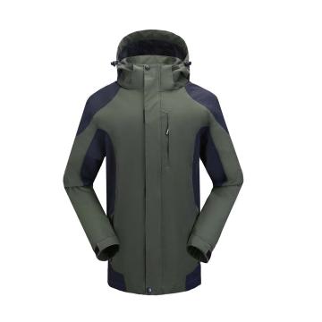 雷克兰/Lakeland 时尚款新雪丽户外防寒夹克含内胆，PR11+T200-XL 绿色 售卖规格：1件