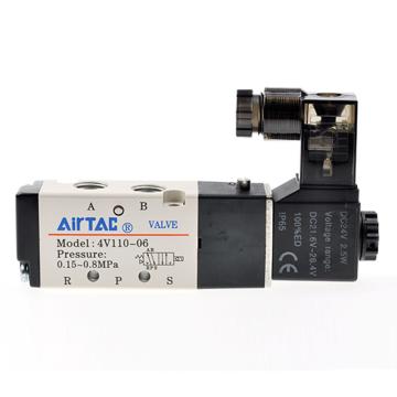 亚德客/AirTAC 电磁阀，4V110M5C 2位5通单电控 售卖规格：1个