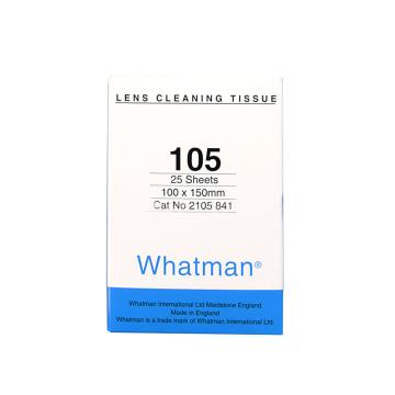 沃特曼/Whatman 擦镜纸，Grade，105，10x15CM，25sheets/本，2105-841 售卖规格：25本/包