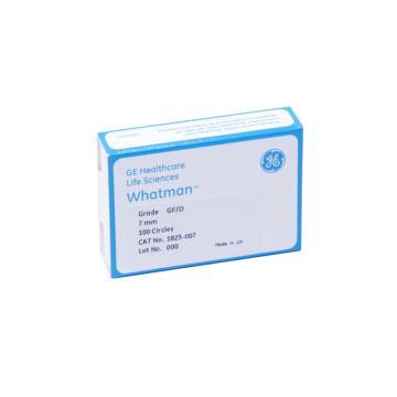 沃特曼/Whatman 玻璃微纤维滤纸（无粘合剂），GF/D，4.7CM，1823-047 售卖规格：100片/盒
