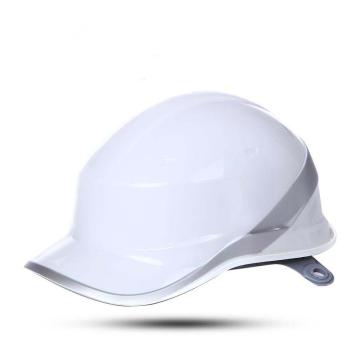 代尔塔DELTAPLUS 绝缘安全帽，102018-BC，DIAMOND V ABS材质 白色