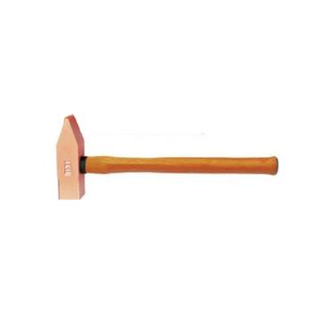 桥防 防爆德式木柄机械锤，186A-1010BE 铍青铜，3000G 售卖规格：1把