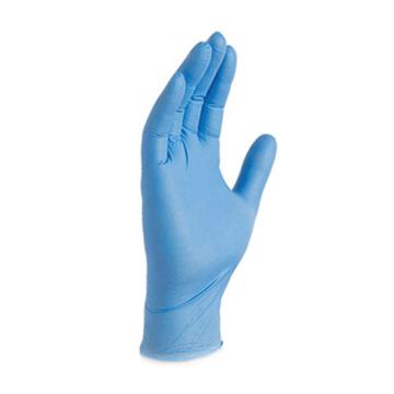 爱马斯/AMMEX 一次性丁腈手套，APFNCMD46100 蓝色，无粉指尖麻，L，100只/盒，10盒/箱 售卖规格：1箱