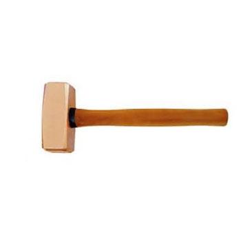 桥防 防爆木柄德式八角锤，铍青铜，191I-1008BE 2000G 售卖规格：1把