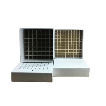 芯硅谷 纸质冷冻盒 用来存放2ml 100孔，C1553-07-12EA 售卖规格：12个/箱