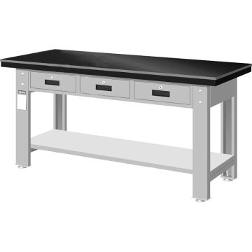 天钢 钳工桌板重量型工作桌，宽深高(mm):800*1800*750 承重（kg）:1000，WAT-6203A 不含安装费