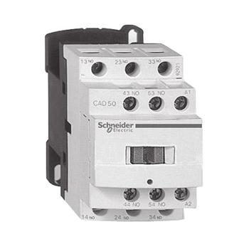 施耐德电气 TeSys D系列控制继电器，CAD50B7C 24V，50/60Hz，5NO+0NC 售卖规格：1个