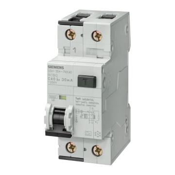 西门子/SIEMENS 微型剩余电流保护断路器，5SU91567KK16 5SU9 1P+N 16A C型 10mA AC 售卖规格：1个