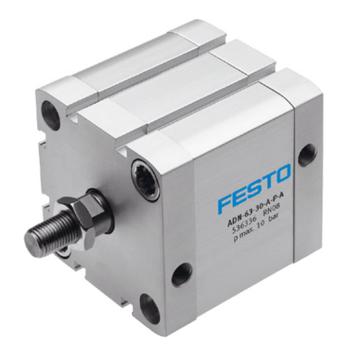 费斯托/FESTO 紧凑型气缸，ADN-63-30-A-P-A ISO 21287，活塞杆杆端外螺纹 售卖规格：1个