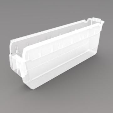 力王 货架物料盒，SF5120,透明色 500×100×200mm,全新料,20个/箱,不含分隔片 售卖规格：1个