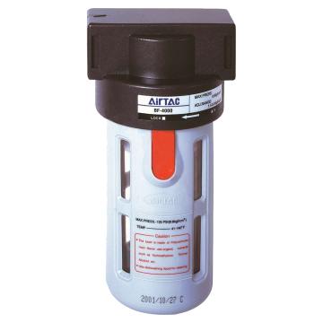 亚德客/AirTAC 过滤器，BF3000-M-W PT3/8,5μm,手动排水 售卖规格：1个