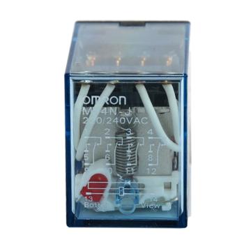 欧姆龙/OMRON 大功率继电器，LY4N-J AC100/110 BY OMI 售卖规格：1个