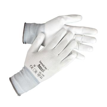 安思尔Ansell PU涂层手套，48-100-8，白色，12副/打