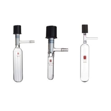 欣维尔 溶剂储存瓶(SCHLENK)，50ml，管外径×总高：28×120mm，0-8mm高真空，F580850