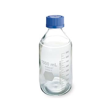 Kimble 蓝盖试剂瓶，1L GL45盖，AK14395-01000 10个/箱 售卖规格：1个