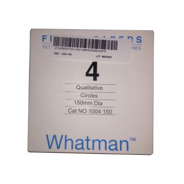 沃特曼/Whatman 滤纸，GR 4 12.5cm，1004-125 售卖规格：100张/盒
