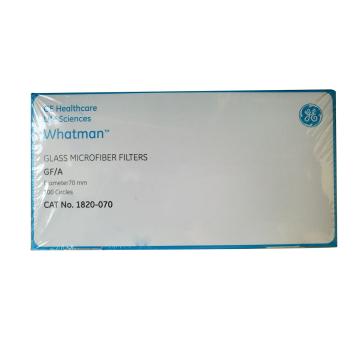 沃特曼/Whatman 玻璃微纤维滤纸（无粘合剂），GF/A，7.0CM，1820-070 售卖规格：100片/盒