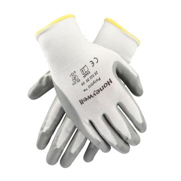 霍尼韦尔/Honeywell 丁腈涂层手套，2232230CN-7 白色尼龙灰色丁腈手套，10副/包 售卖规格：10副/包