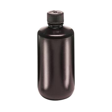 耐洁/NALGENE 棕色窄口瓶，1000ml，HDPE，下单按照6的整数倍，2004-0032 售卖规格：1个