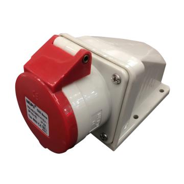 威浦 TYP系列明装工业插座，6623 5P 16A 400V IP44 红色 售卖规格：10只/盒