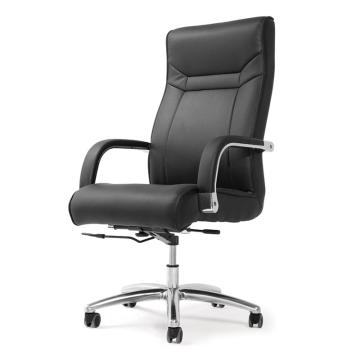 宾王睿利 办公椅，W606A 尺寸116*64*75 黑牛皮（散件不含安装） 售卖规格：1台