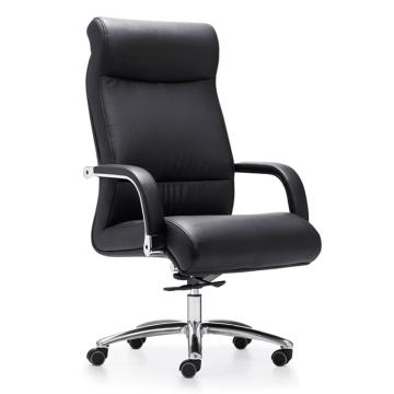 宾王睿利 办公椅，W-608A# 尺寸121*68*66 黑牛皮（散件不含安装） 售卖规格：1台