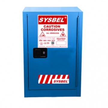 西斯贝尔SYSBEL 弱腐蚀性液体安全柜，FM认证，12加仑/45升，蓝色/手动， WA810120B