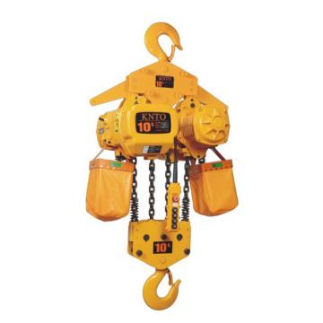 KNTO 环链电动葫芦380V，固定式HHBD-10T*3米(四链) 2.8M/min 售卖规格：1台