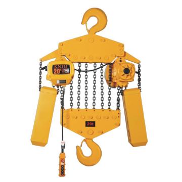 KNTO 环链电动葫芦380V，固定式HHBD-20T*3米(八链) 1.4M/min 售卖规格：1台