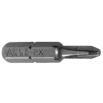 艾沛克斯 1/4"插入键窄头十字起子头，446-2X PH2*25mm 售卖规格：1个