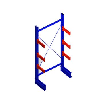 至腾 单面悬臂主架,1500×800×2500,400kg/层,4层,悬臂长700mm,含底座，不含安装 售卖规格：1套