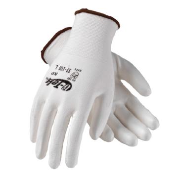 PIP PU涂层手套，33-105-M 涤纶PU手套 白色，12副/袋 售卖规格：1袋