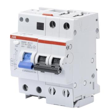 ABB 微型剩余电流保护断路器，GSH202 A S-B25/0.1 GSH202 2P 25A B型 100mA A，10174460 售卖规格：1个