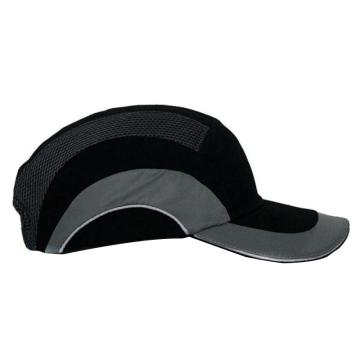 洁适比JSP 运动安全帽，01-5004，舒适型 黑灰 帽檐7cm，1顶