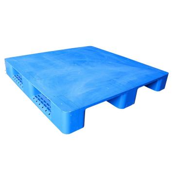 STORAGEMAID 蓝色塑料托盘,平板川字 尺寸(mm):1100×1100×150 8根钢管 动载1.5T静载6T上货架载重1T，PC1111B 售卖规格：1个