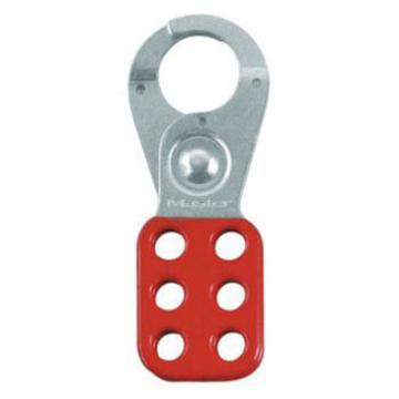 玛斯特锁MasterLock 安全搭扣，钳口直径1英寸，红色，420